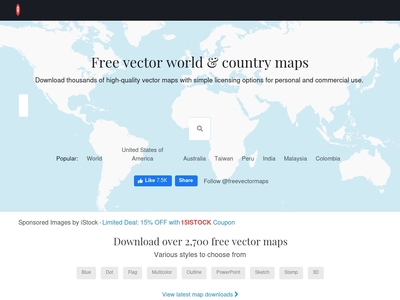 Free Vector Maps